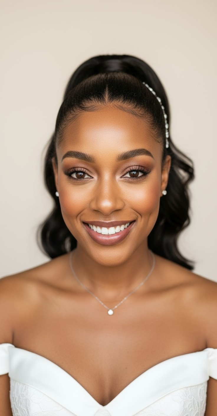 After Wedding Ponytail